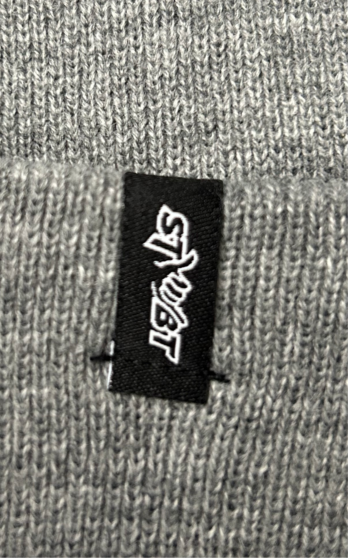 STMBT Light Grey Staple Beanie