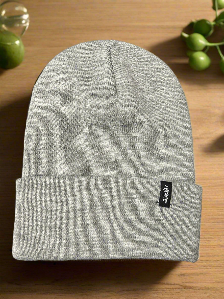 STMBT Light Grey Staple Beanie